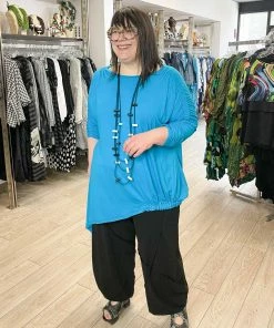 Link LINK Studio Nika Knit Tunic, Turquoise