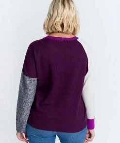 Lisa Todd Lisa Todd Misfit Sweater, Berry Bomb