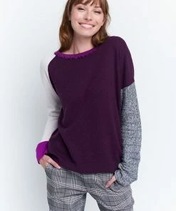 Lisa Todd Lisa Todd Misfit Sweater, Berry Bomb