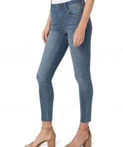 Liverpool Los Angeles Gia Glider Ankle Skinny Cut Hem 28