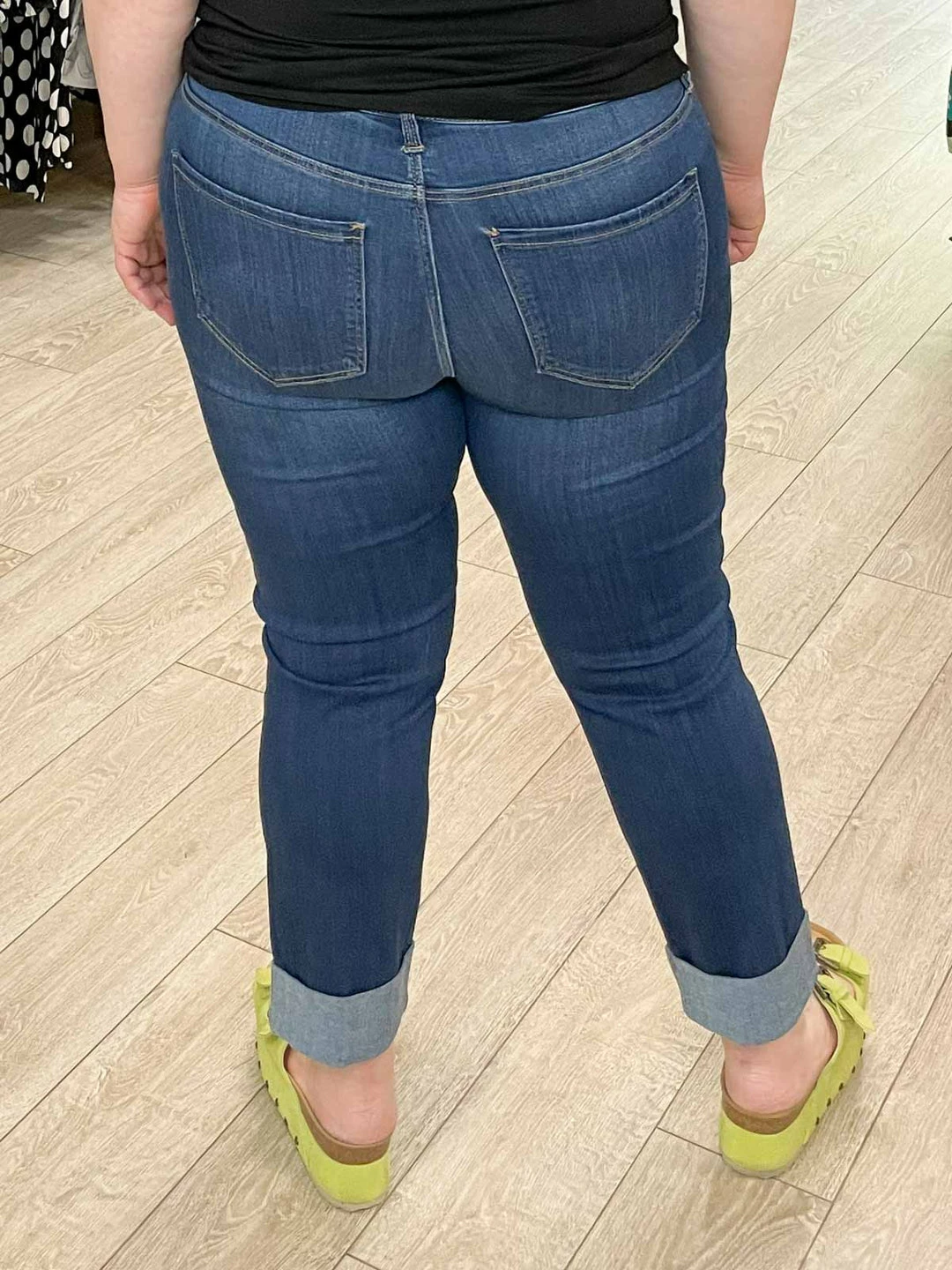 Liverpool Los Angeles Liverpool Los Angeles Charlie Crop Wide Rolled Cuff, Sartell