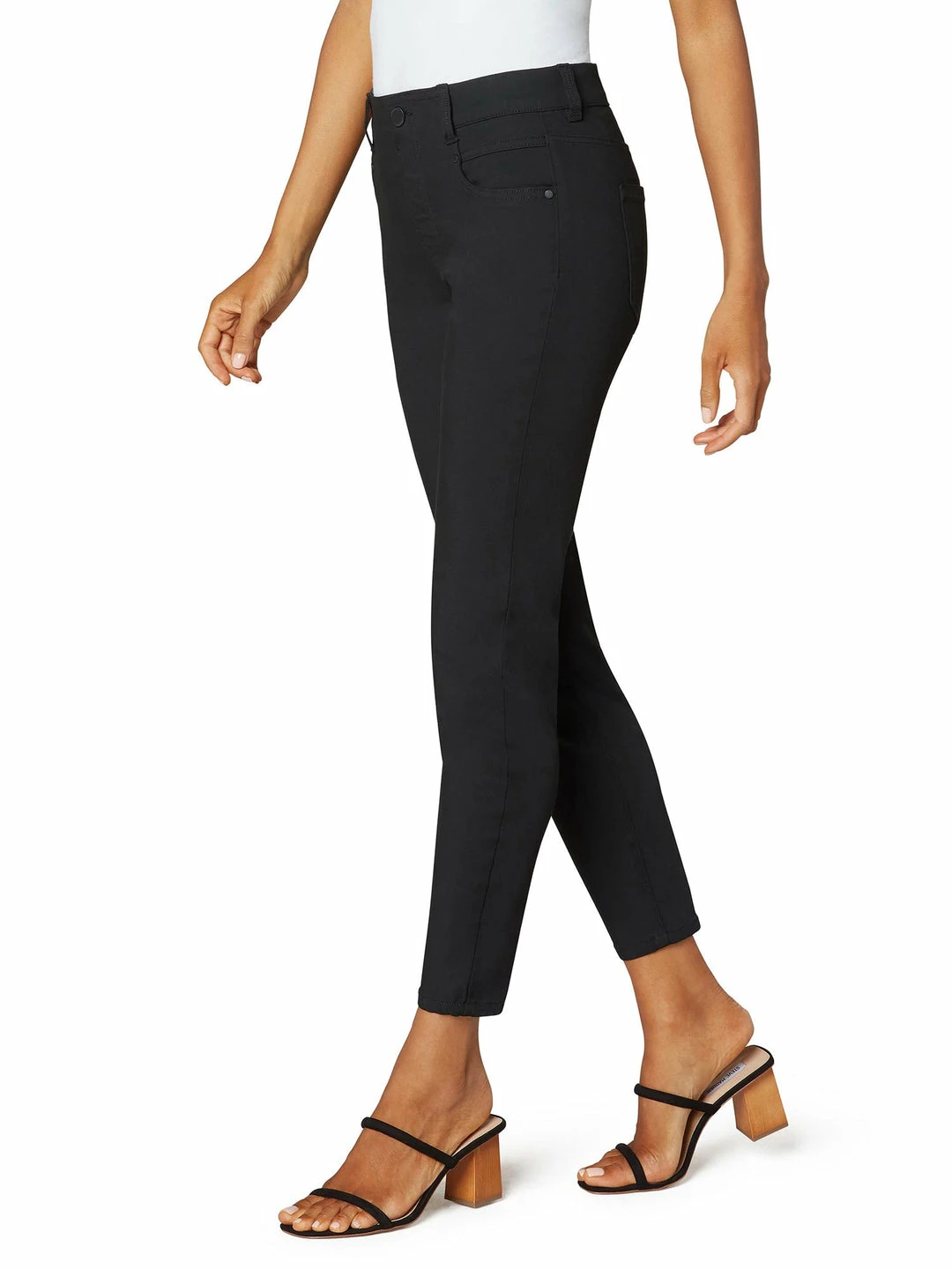 Liverpool Los Angeles Gia Glider Ankle Skinny, Black Liverpool Los Angeles