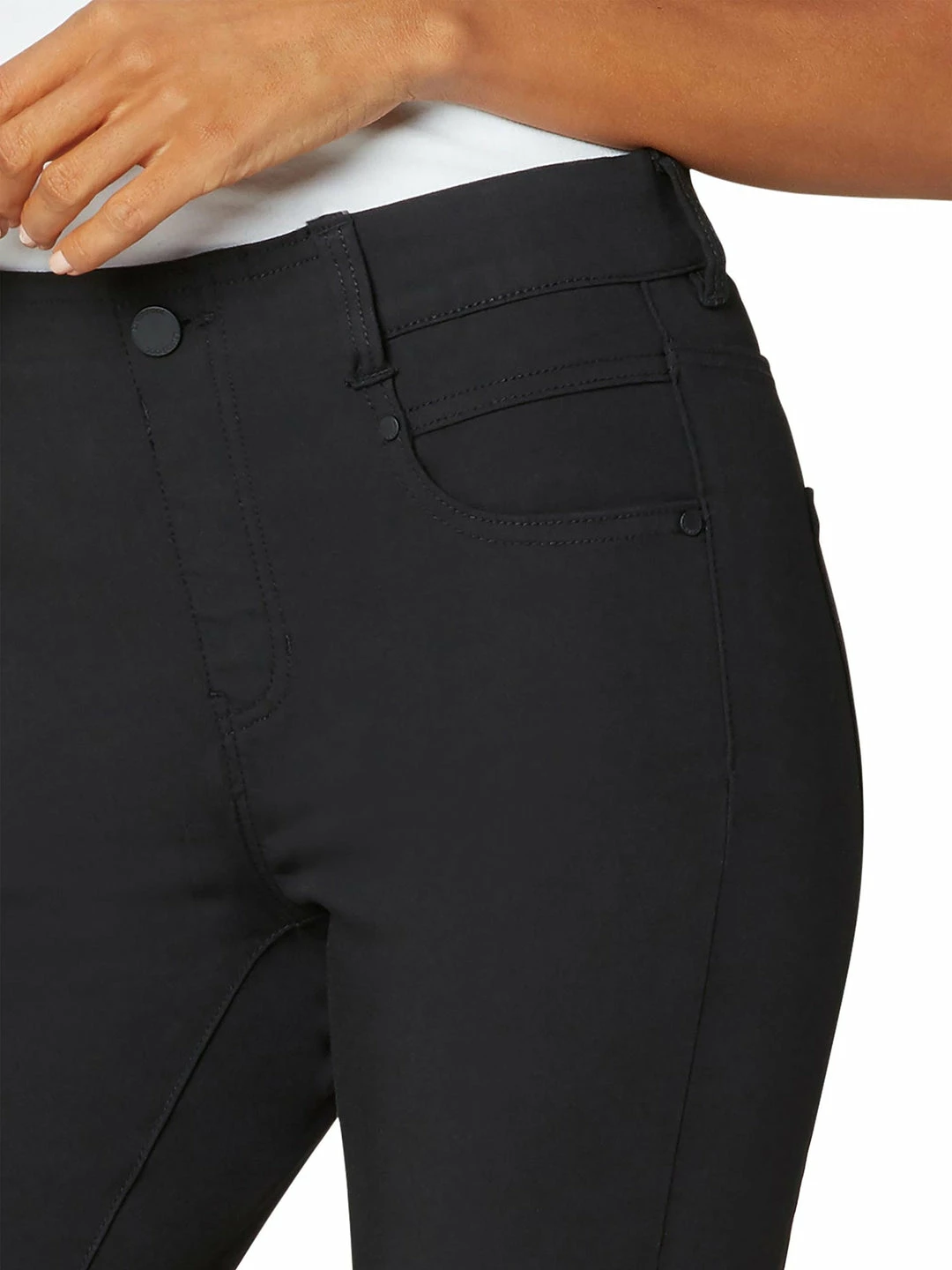 Liverpool Los Angeles Gia Glider Ankle Skinny, Black Liverpool Los Angeles