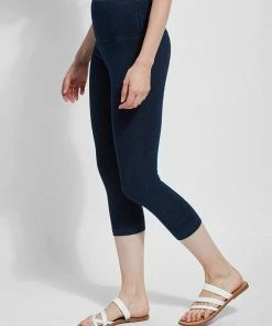 Lysse Denim Capri, Indigo Lysse