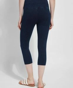 Lysse Denim Capri, Indigo Lysse