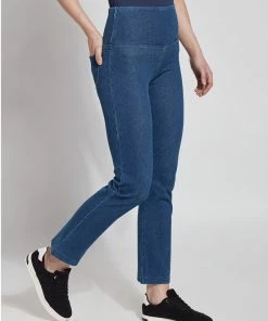 Lysse Lysse Denim Straight Leg - Mid Wash