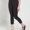 Lysse Lysse Flattering Cotton Crop Legging, Black