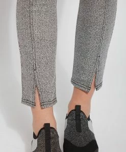 Lysse Foil Split Denim, Rural Texture Foil