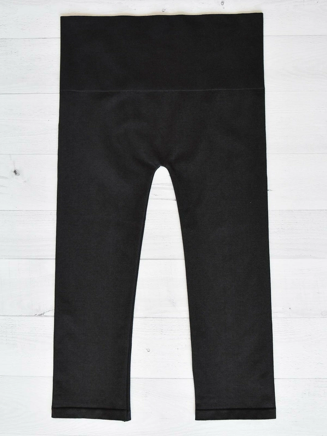 M. Rena High Waist Cropped Denim Legging Plus, Black