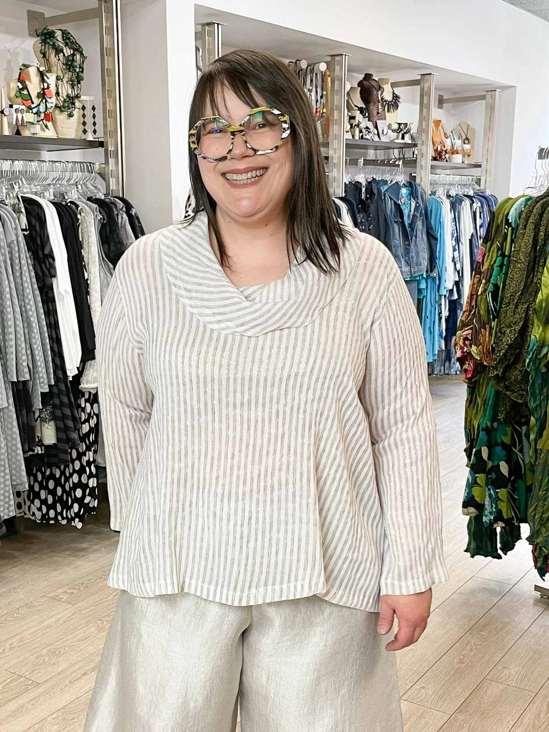 M Square M Square Crop Cowl Top, Grace