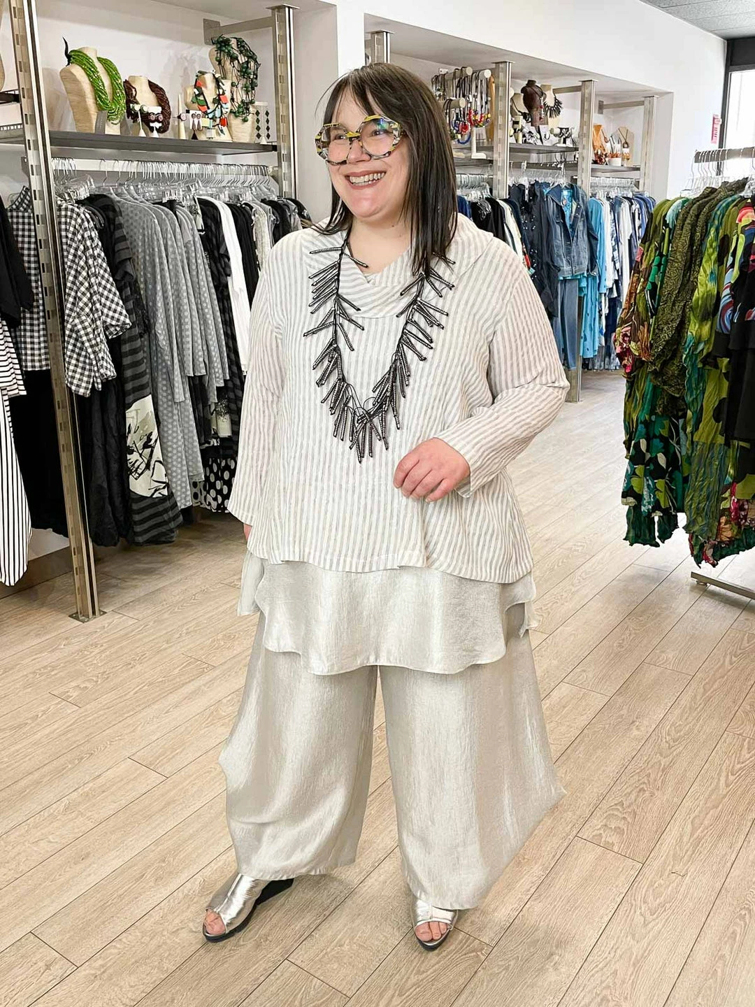 M Square M Square Crop Cowl Top, Grace