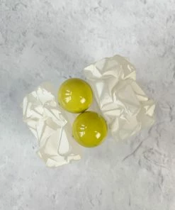 Michaela Malin Rocky Bracelet, White/Chartreuse