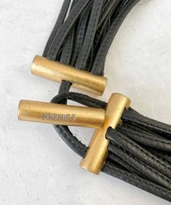 Monies Multistrand Collar Necklace, Gold Monies