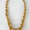 Monies Shanghai Necklace, Gold Monies