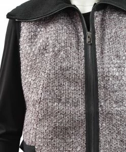 NY 77 Short Zip Vest, Bubble Wrap