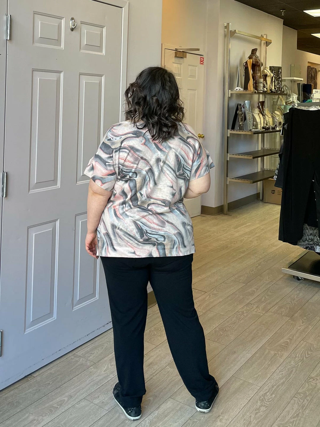 Nally And Millie Nally & Millie French Terry Pull On Pants, Black