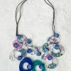 Pattern Gems Harmony Necklace, Blue/Teal