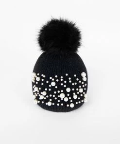 Pia Rossini Pia Rossini Krystal Hat, Black
