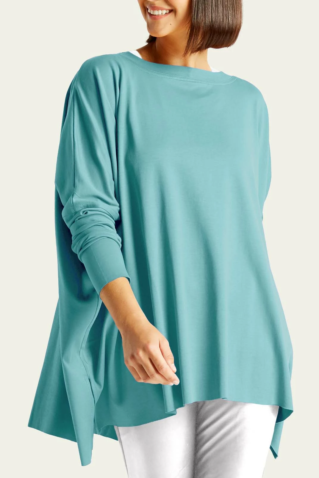 Planet Planet Crew Swing Tee, Nile