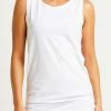Planet Lycra Ruche Tank, White