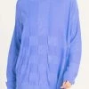 Planet Nu Box Weave Sweater, Blue Jay