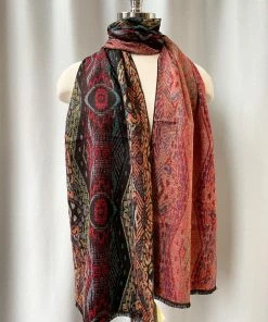 Rapti Fashion Cashmere Rectangular Scarf, Sante Fe Mix Rapti Fashion