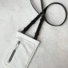Riel Cell Phone Sling Crossbody Bag, White