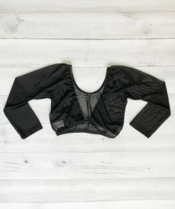 Sleevey Wonders 3/4 Sleeve Basic Mesh Sleeves, Black Sleevey Wonders