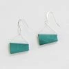 Sylca Designs Cubist Earrings, Turquoise Sylca Designs