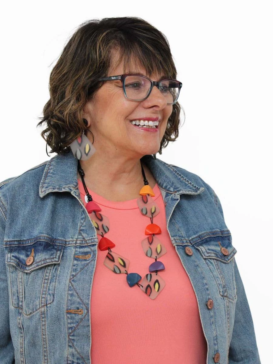 Sylca Designs Sylca Designs Lennon Statement Necklace, Multi