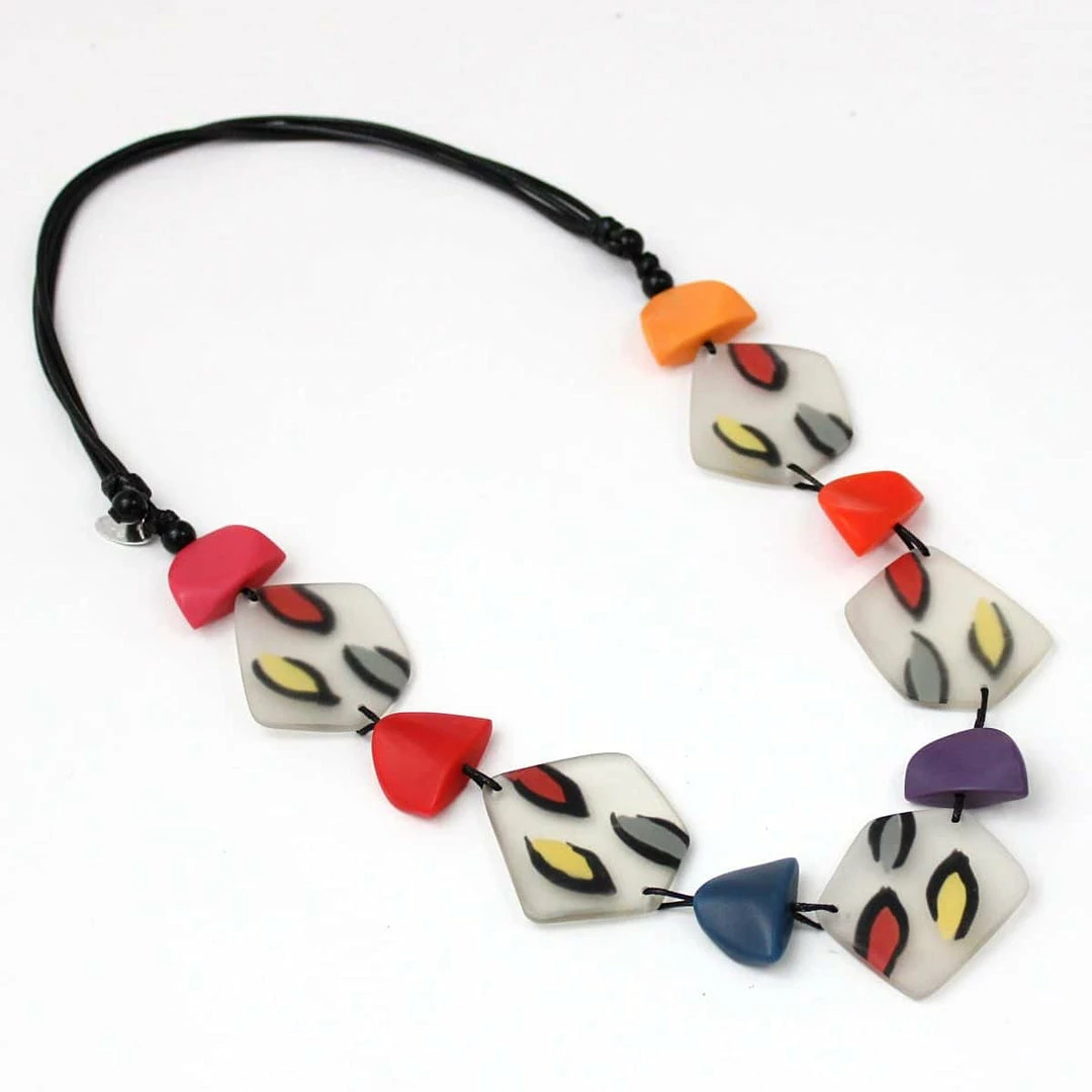 Sylca Designs Sylca Designs Lennon Statement Necklace, Multi