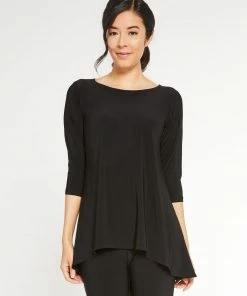 Sympli Sympli True T, 3/4 Sleeve, Black