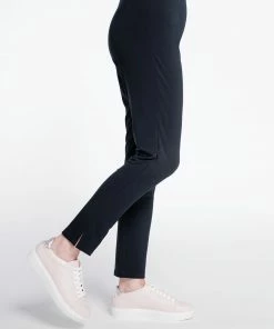 Sympli Narrow Pant Midi - Black