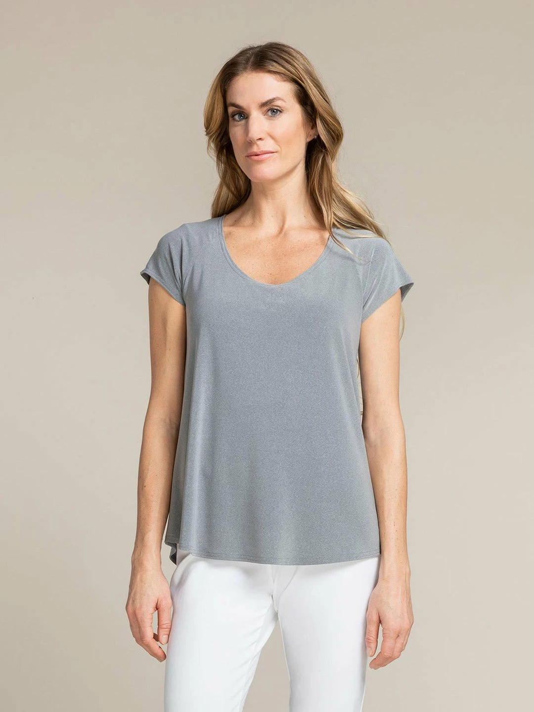 Sympli Go To Raglan T, Lemon