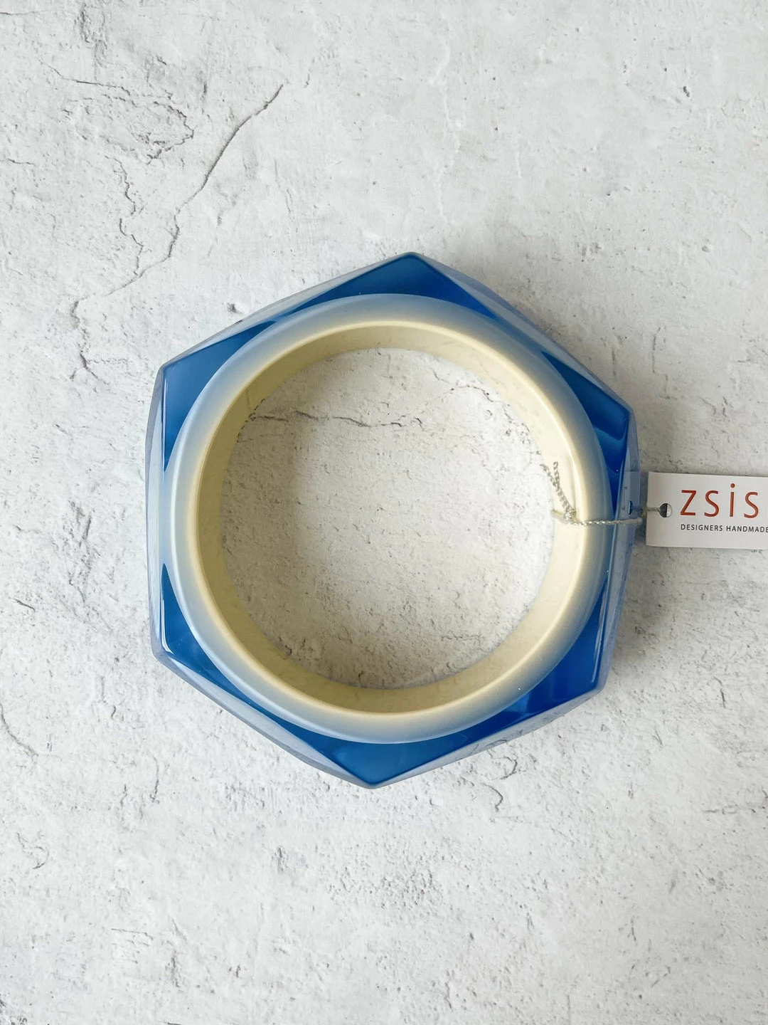 Zsiska Playa Bangle Bracelet, Blue Zsiska